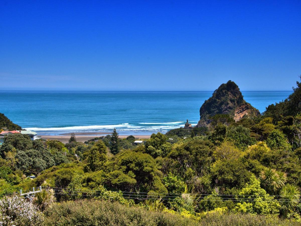 Seaview, Sun And Surf - Piha Holiday Home Exterior photo